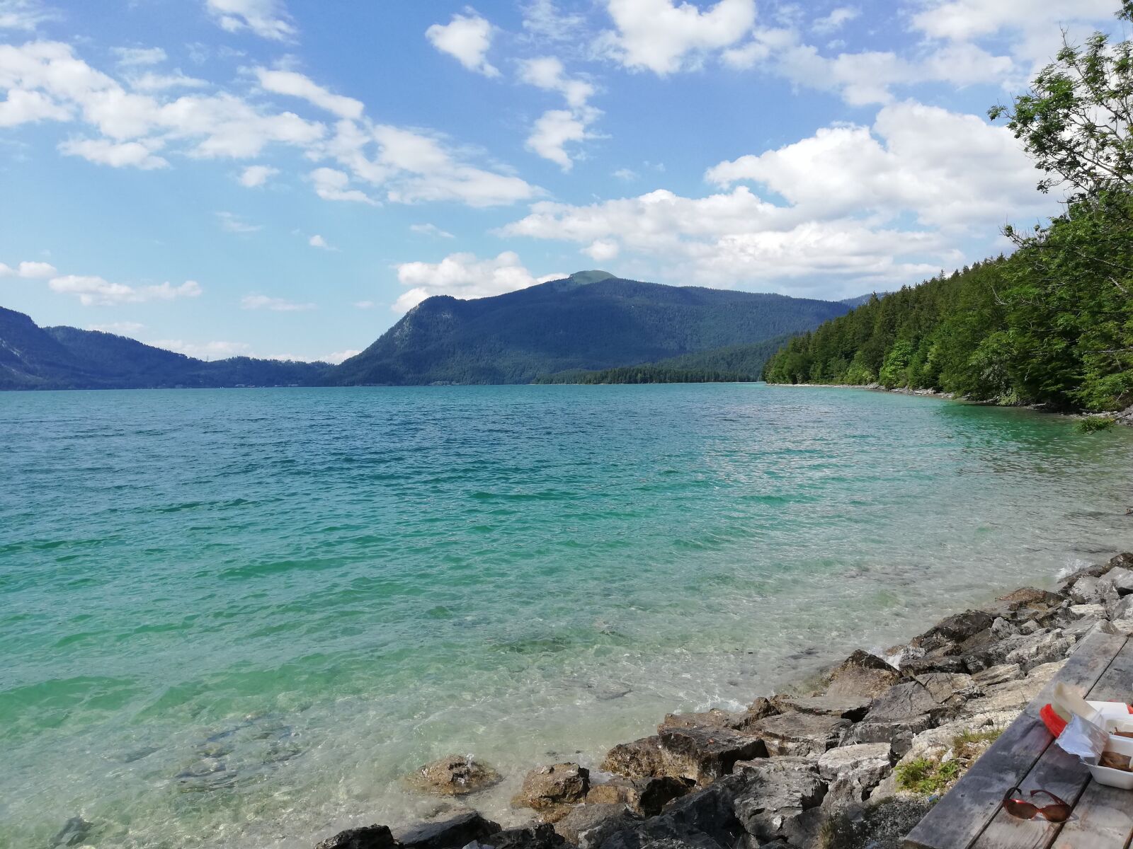 HUAWEI P20 lite sample photo. Bavaria, walchensee, summer photography