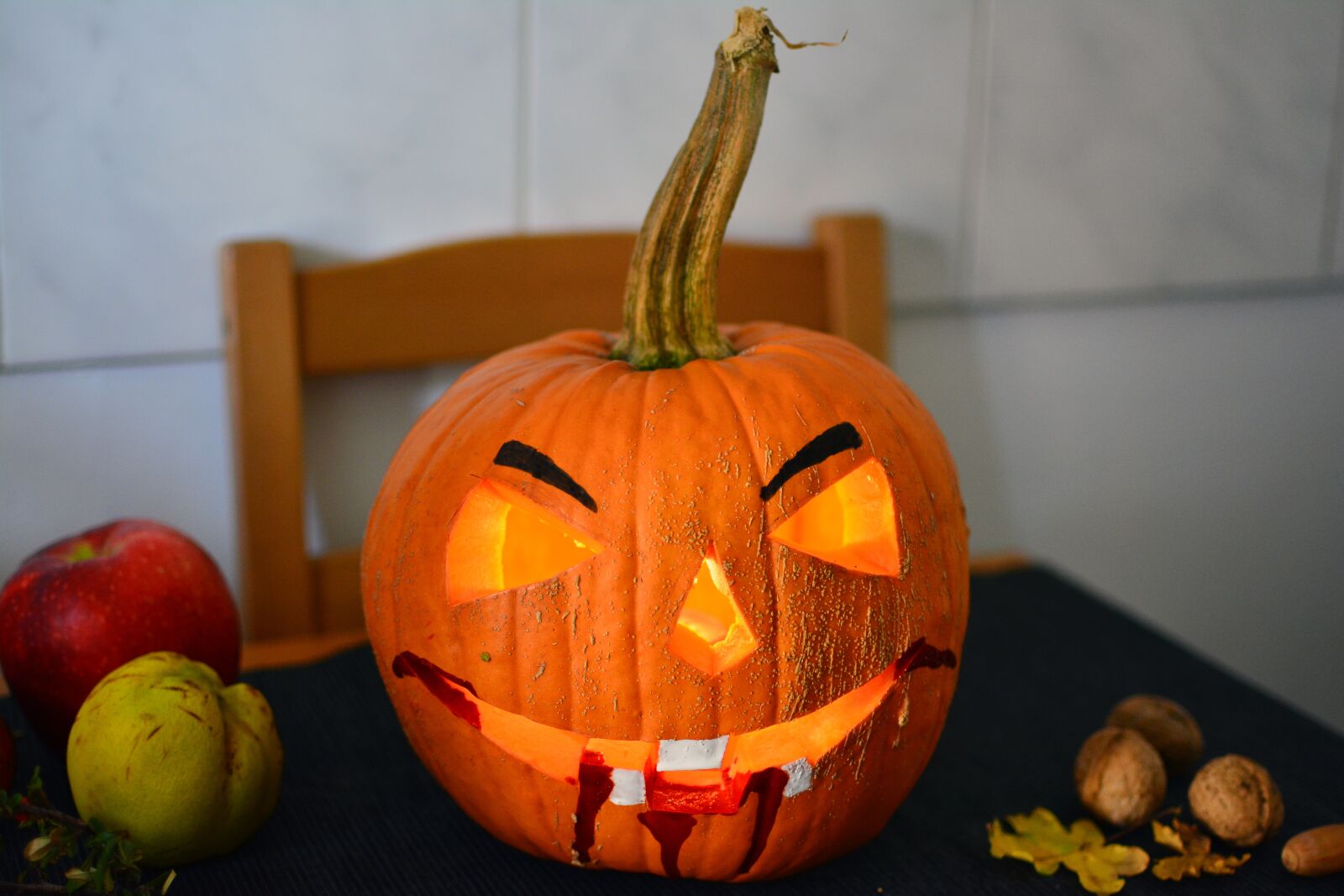 Nikon D7100 sample photo. Pumpkin, halloween, autumn photography