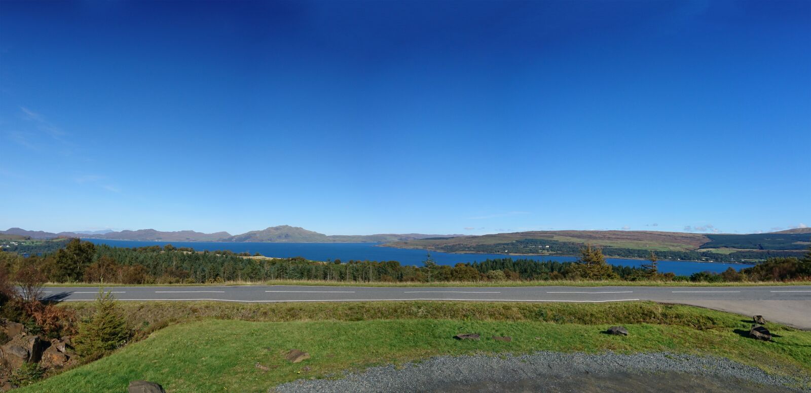 Sony Xperia X sample photo. Blue sky, scotland, scenic photography
