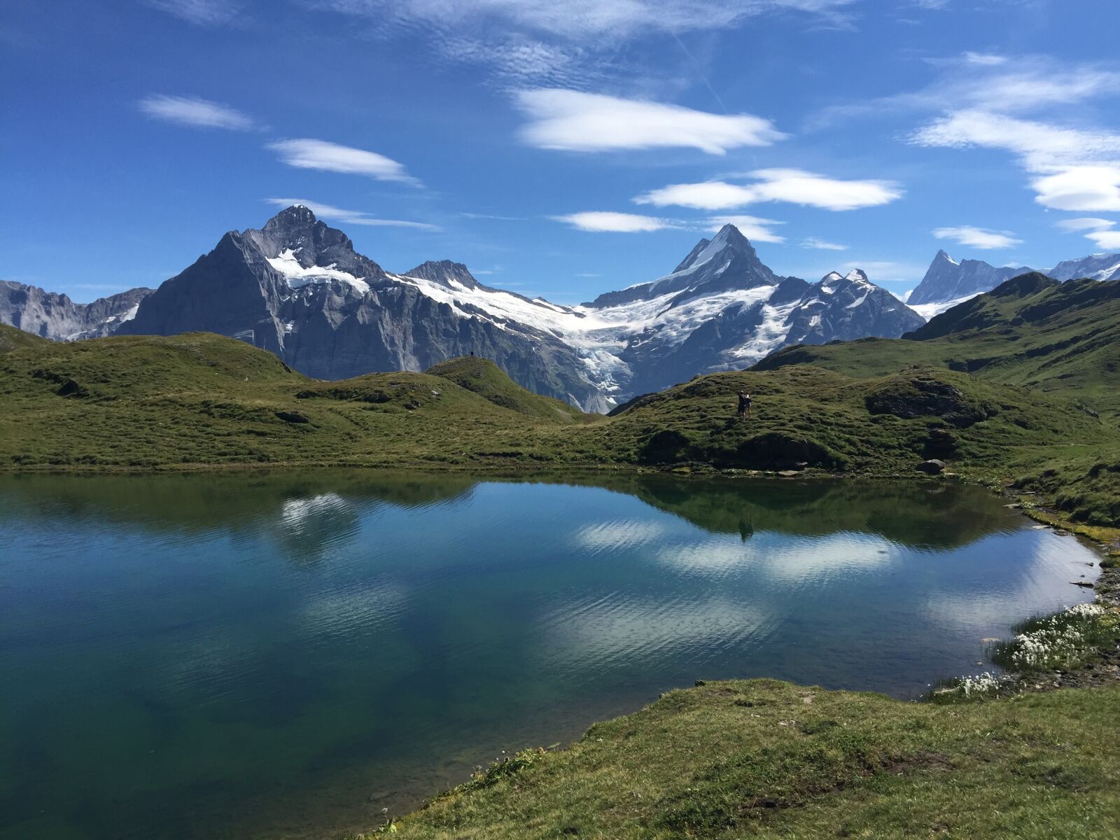 iPhone 6 Plus back camera 4.15mm f/2.2 sample photo. Bachalpsee, bergsee, nature photography
