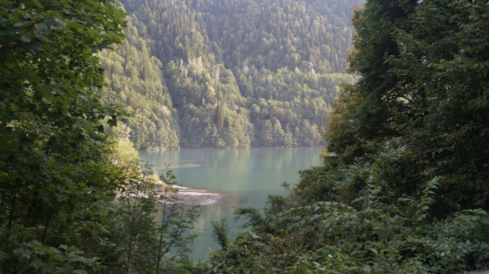 Sony SLT-A37 sample photo. Abkhazia, ritsa, lake photography