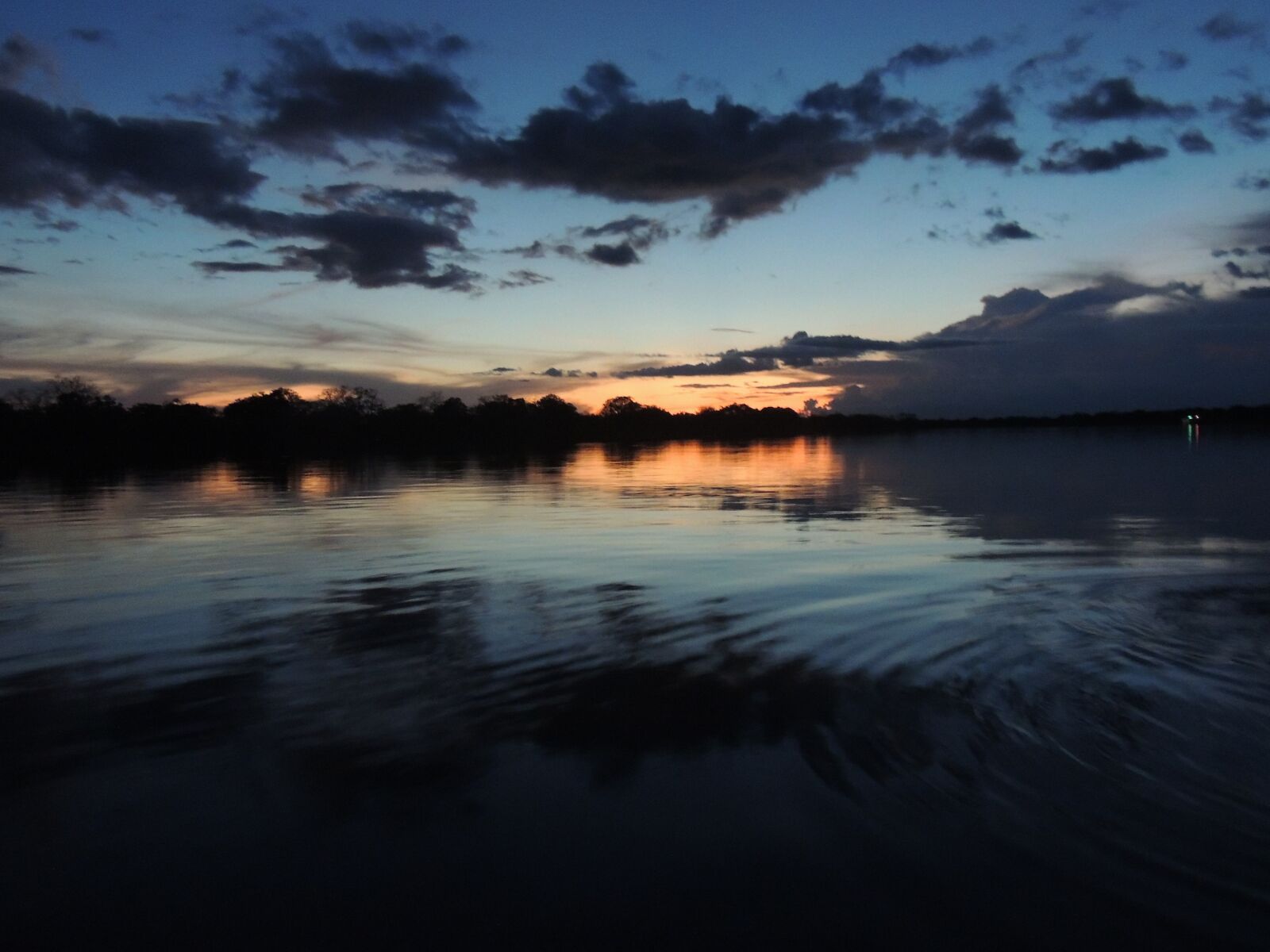 Nikon Coolpix P510 sample photo. Amazon, sunset, river photography