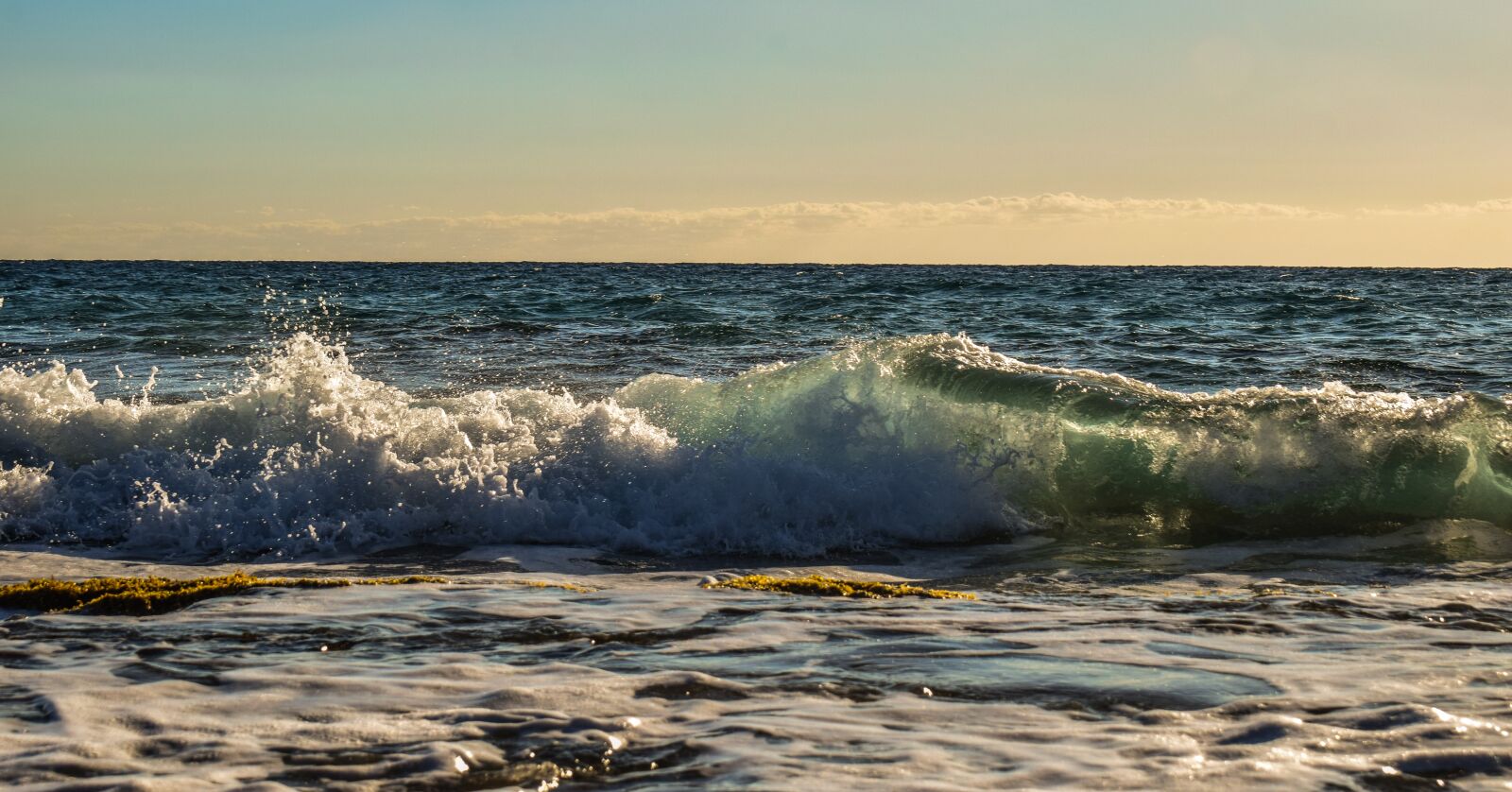Nikon D3300 sample photo. Wave, sunset, sea photography