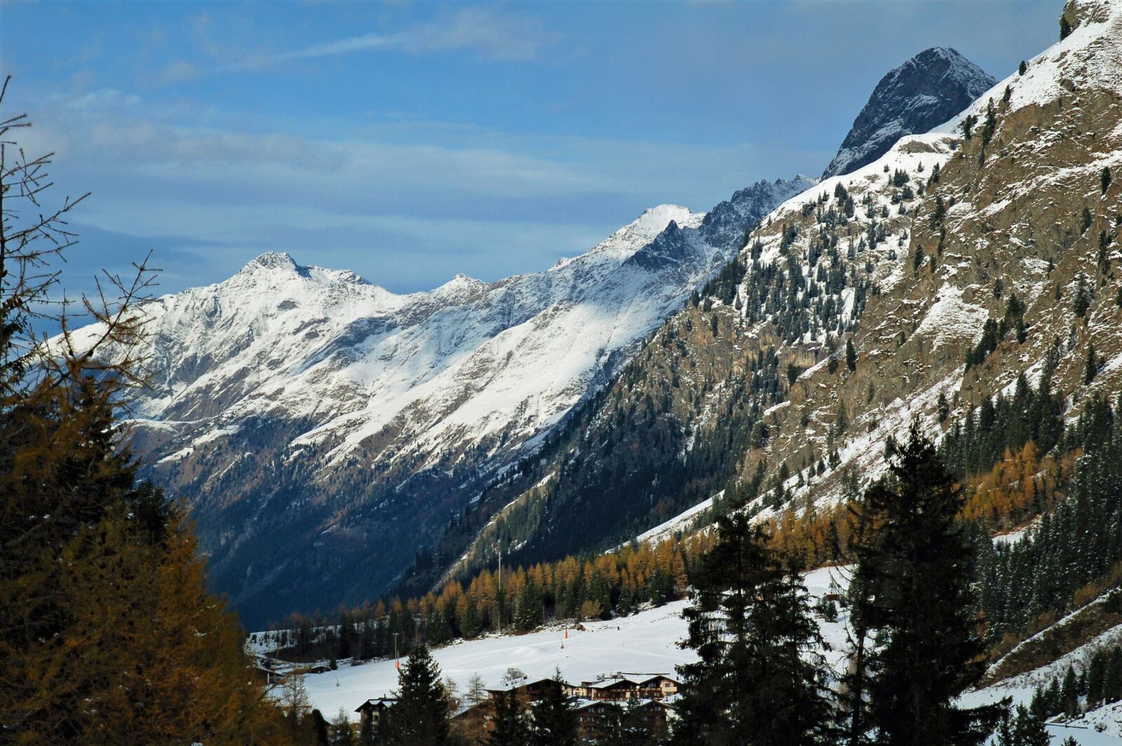 Nikon D50 sample photo. Austria, mountains, peaks photography