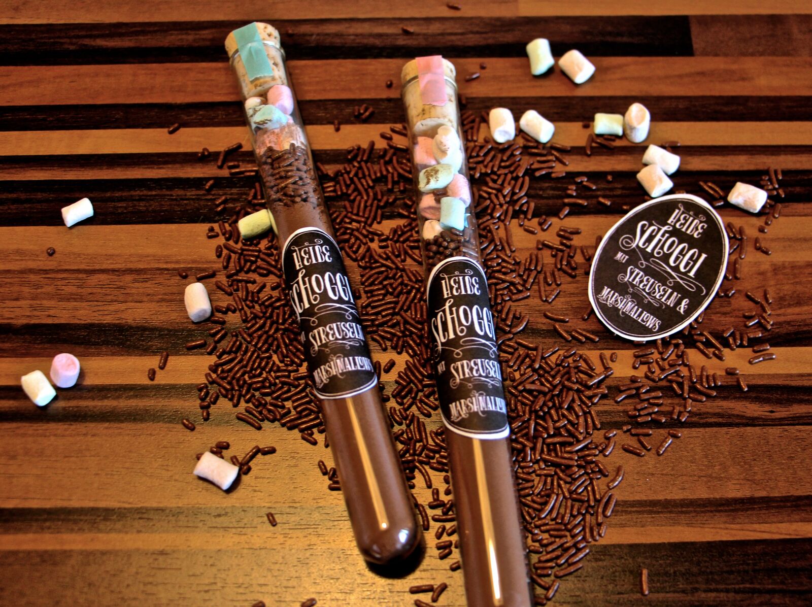 Canon EOS 700D (EOS Rebel T5i / EOS Kiss X7i) sample photo. Test tubes, drink, chocolate photography
