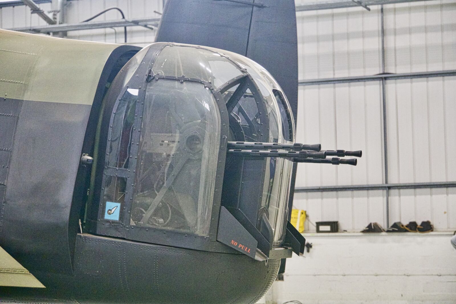 Sony a6500 sample photo. Gunner, bomber, b17 photography