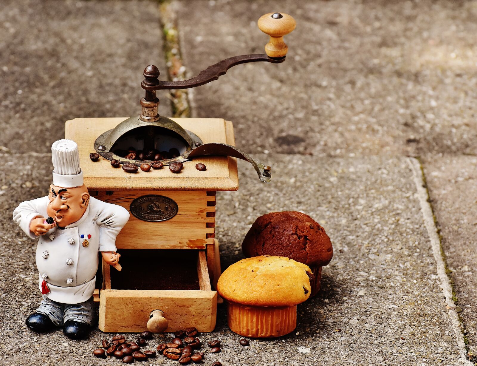 Nikon D7200 sample photo. Grinder, muffin, baker photography