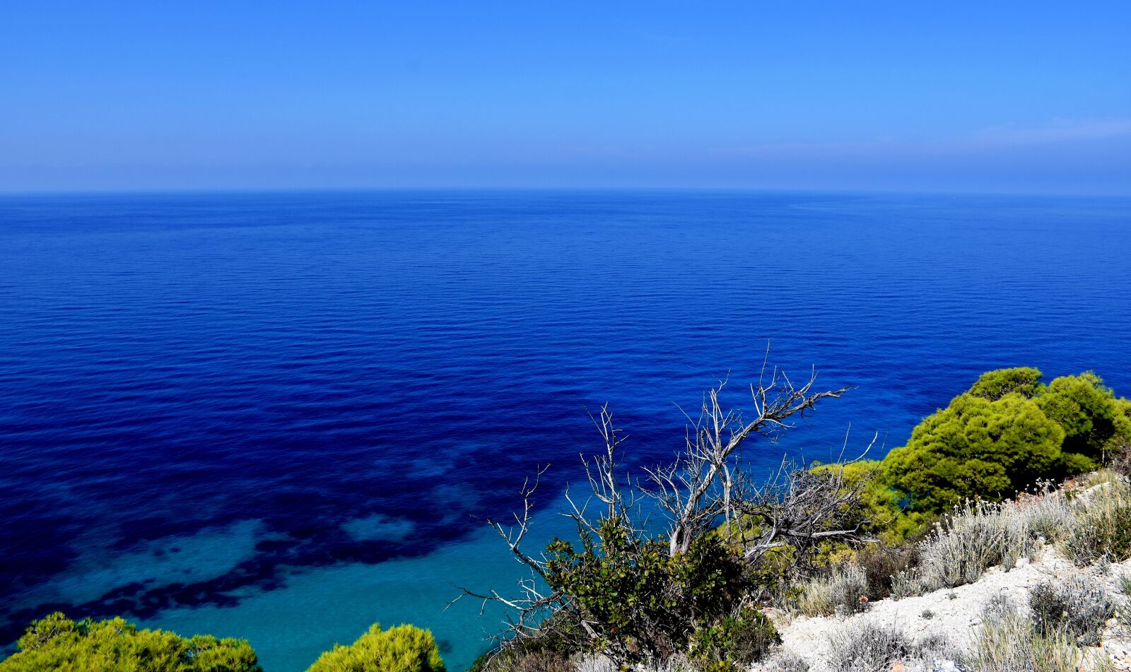Nikon D7200 sample photo. Sea, blue, greece photography