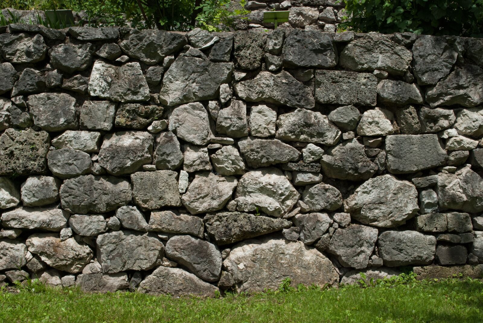Nikon D60 sample photo. Stone wall, wall, garden photography