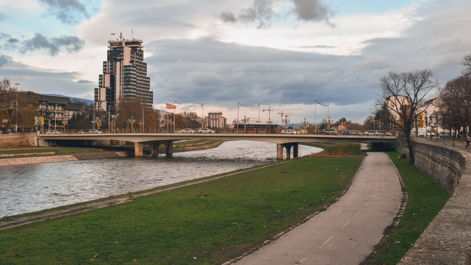 Nikon D3300 sample photo. Bridge, river, building photography