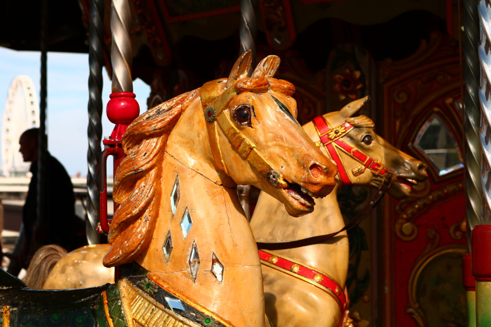 Canon EOS 750D (EOS Rebel T6i / EOS Kiss X8i) sample photo. Funfair, carousel, horse photography