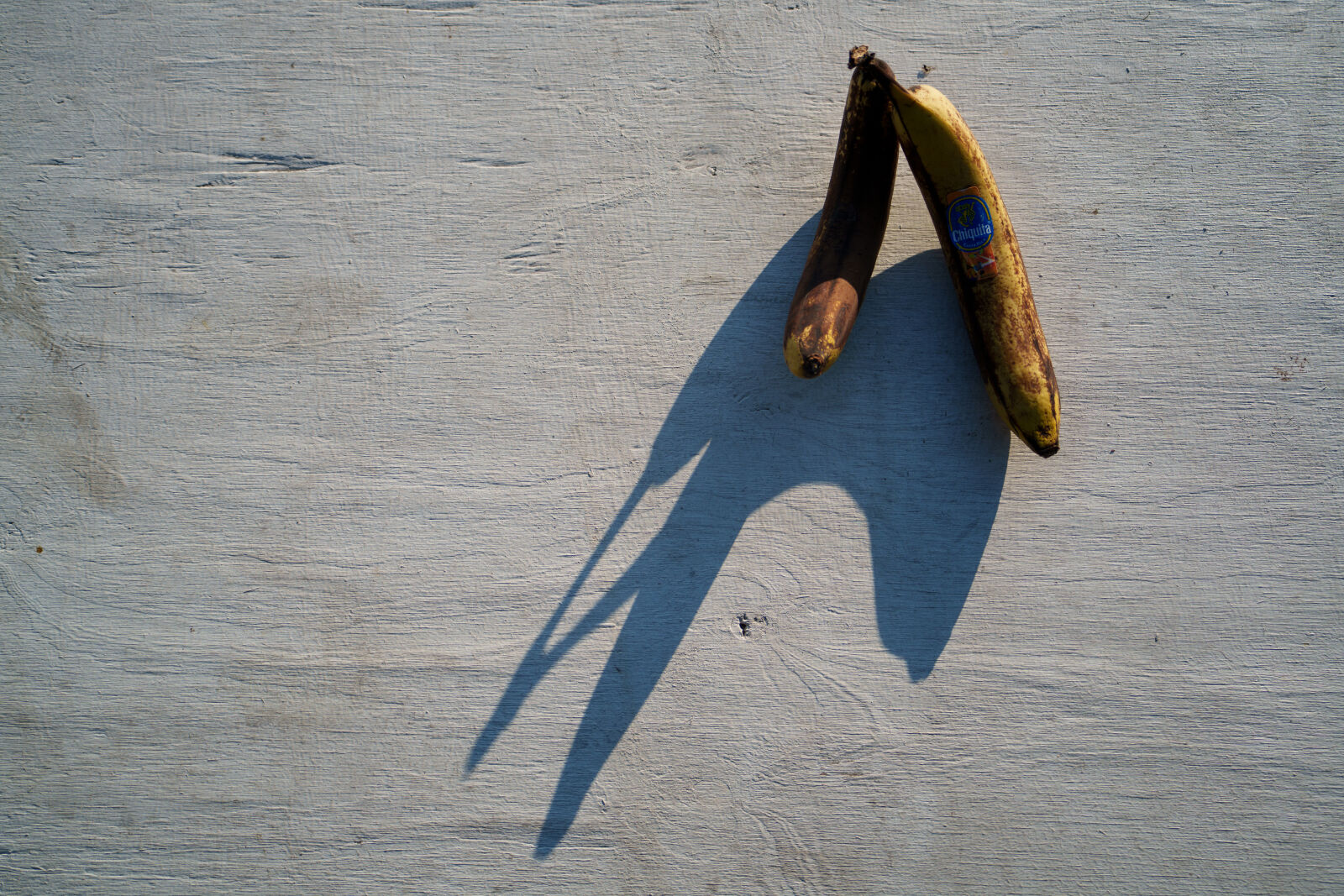Sony a7R V sample photo. Ripe shadow banana photography
