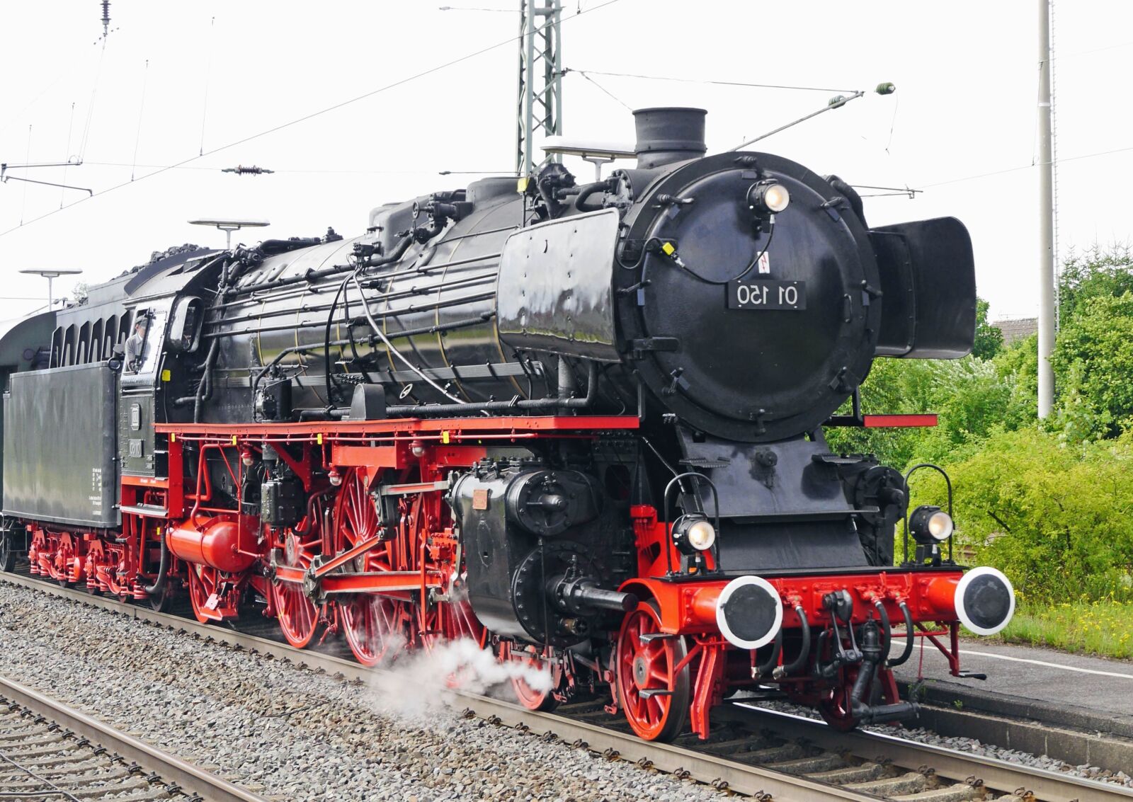 Panasonic Lumix DMC-GH3 sample photo. Steam locomotive, railroad, train photography