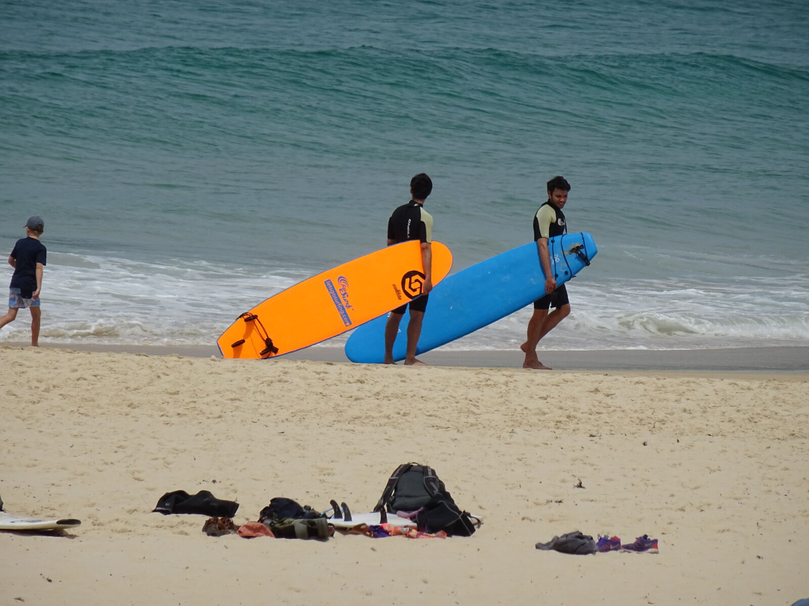 Sony DSC-HX60V sample photo. Australia, beach, surfer photography