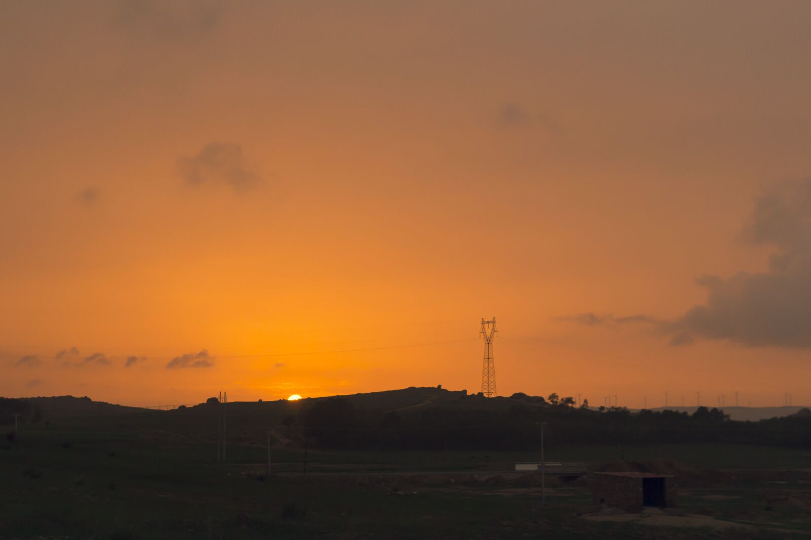 Sony a5100 sample photo. In rural areas, sunset photography