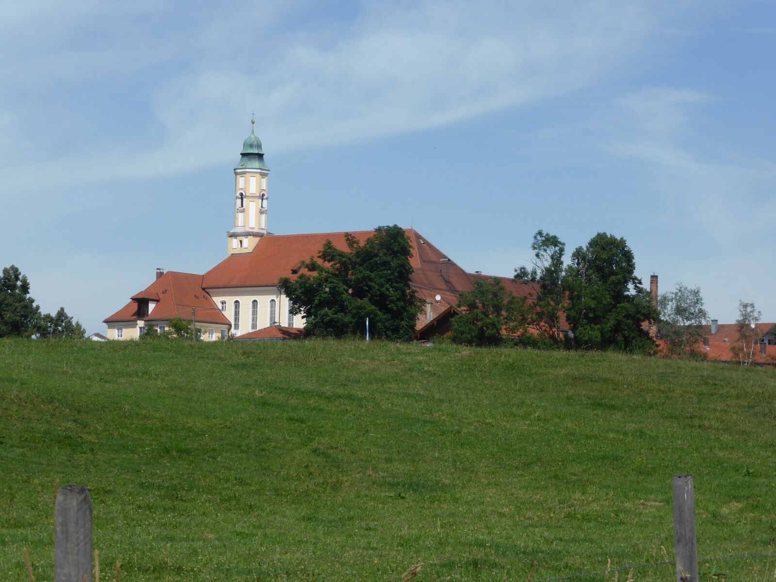 Panasonic DMC-TZ41 sample photo. Menchie mountain monastery, bavaria photography