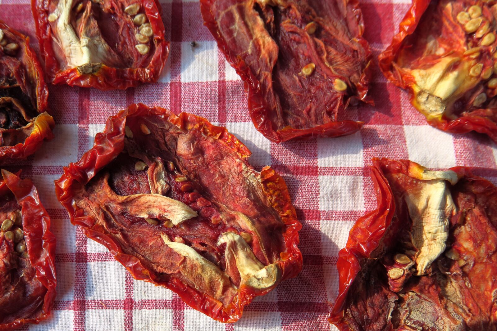 Canon PowerShot G3 X sample photo. Sun dried tomatoes, red photography