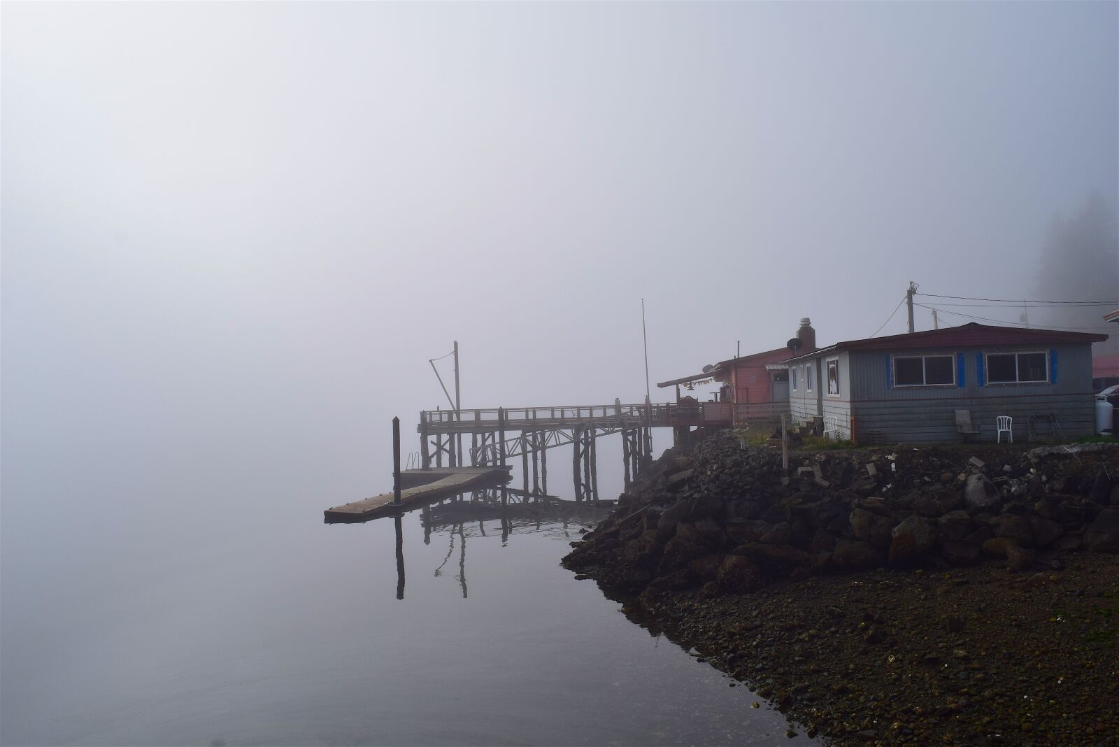 Nikon D3300 sample photo. Fog, morning, water photography