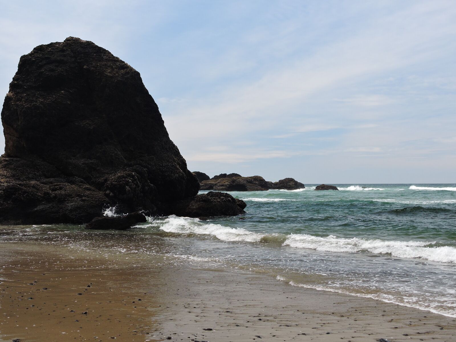 Nikon Coolpix P600 sample photo. Coast, oregon coast, ocean photography