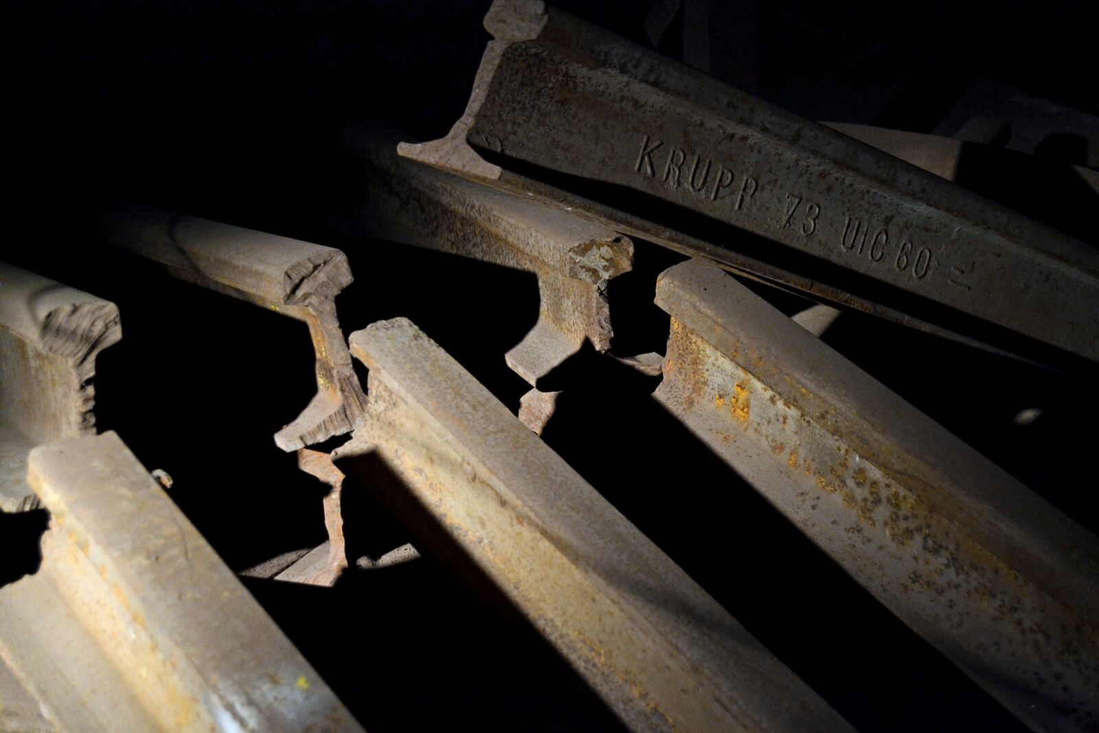Nikon D3100 sample photo. Iron, industrial archeology, train photography