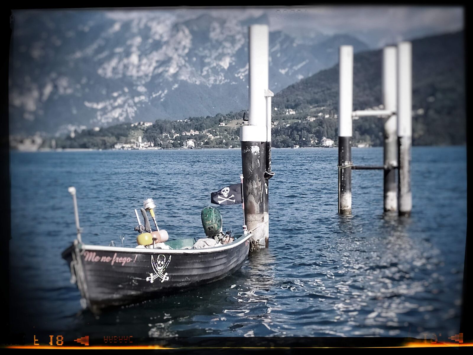 Xiaomi Redmi Note 7 sample photo. Boat, pirate, lake como photography