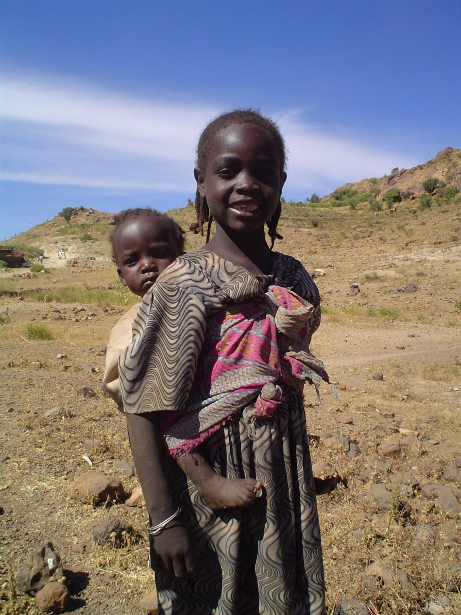 Sony DSC-P32 sample photo. Children, sudan, darfur photography