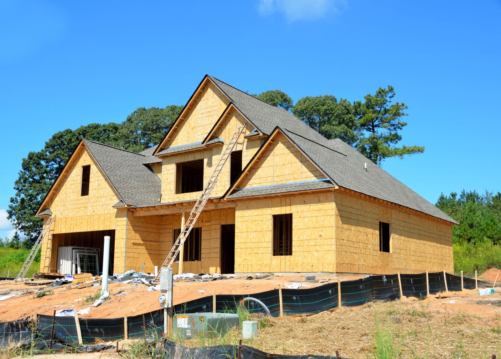 Nikon D7000 sample photo. New home, construction, build photography