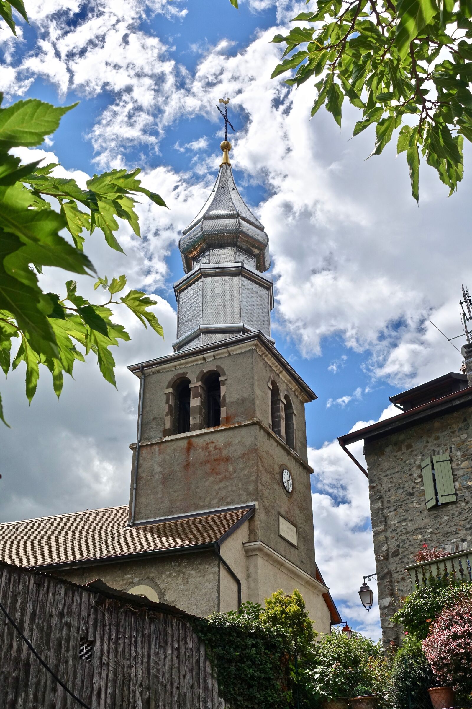 Sony Cyber-shot DSC-RX100 III sample photo. Spire, silver, church photography