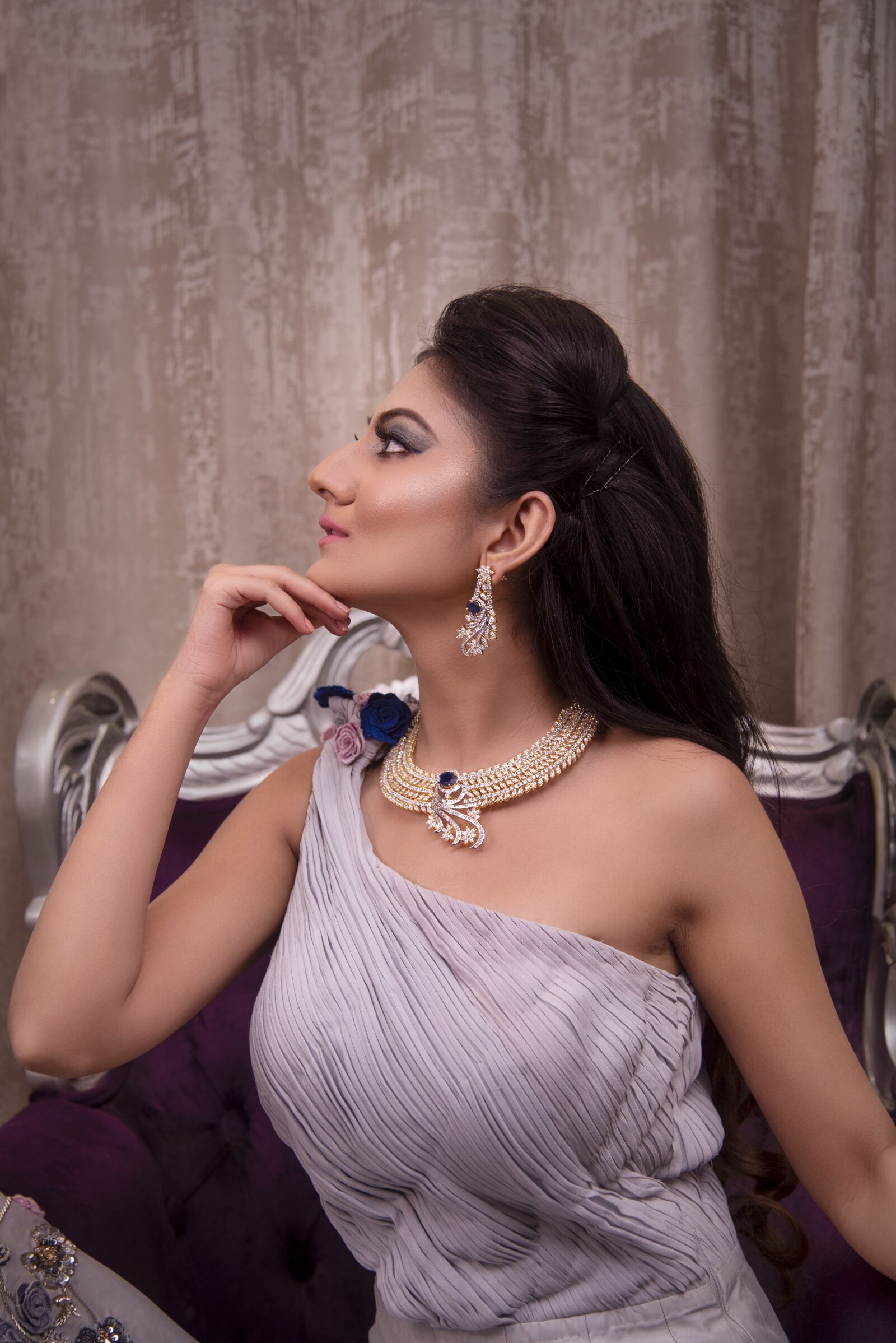 Nikon D750 sample photo. Model, makeup, fashion photography