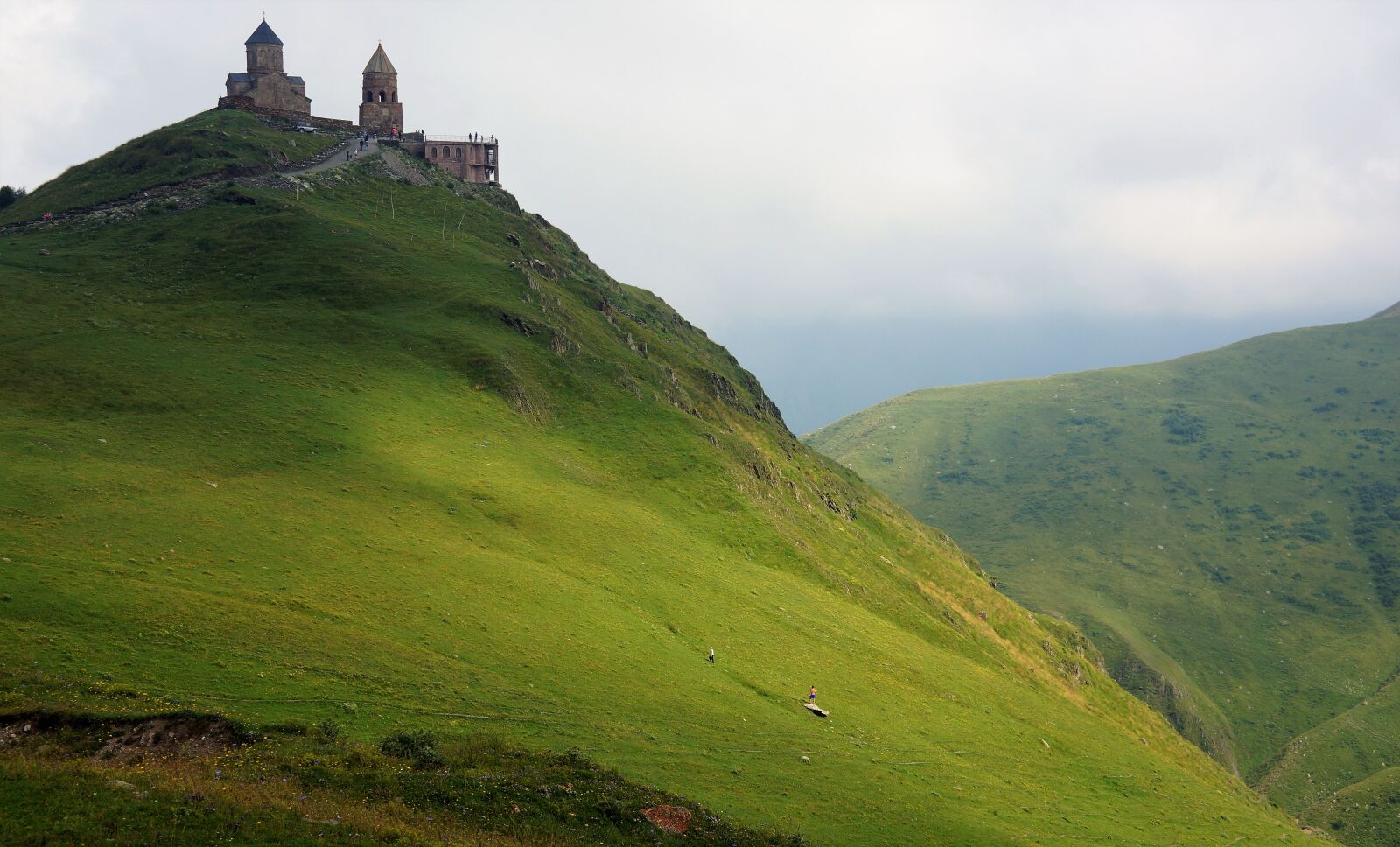 Sony Alpha NEX-7 sample photo. Gergeti, trinity, church photography