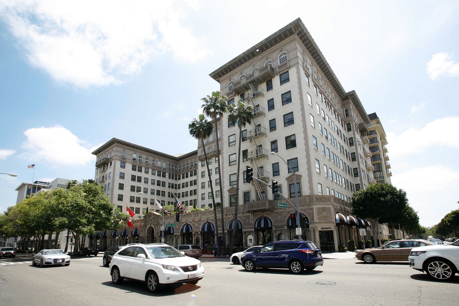 Canon EOS 5D sample photo. Beverly, wilshire, hotel photography