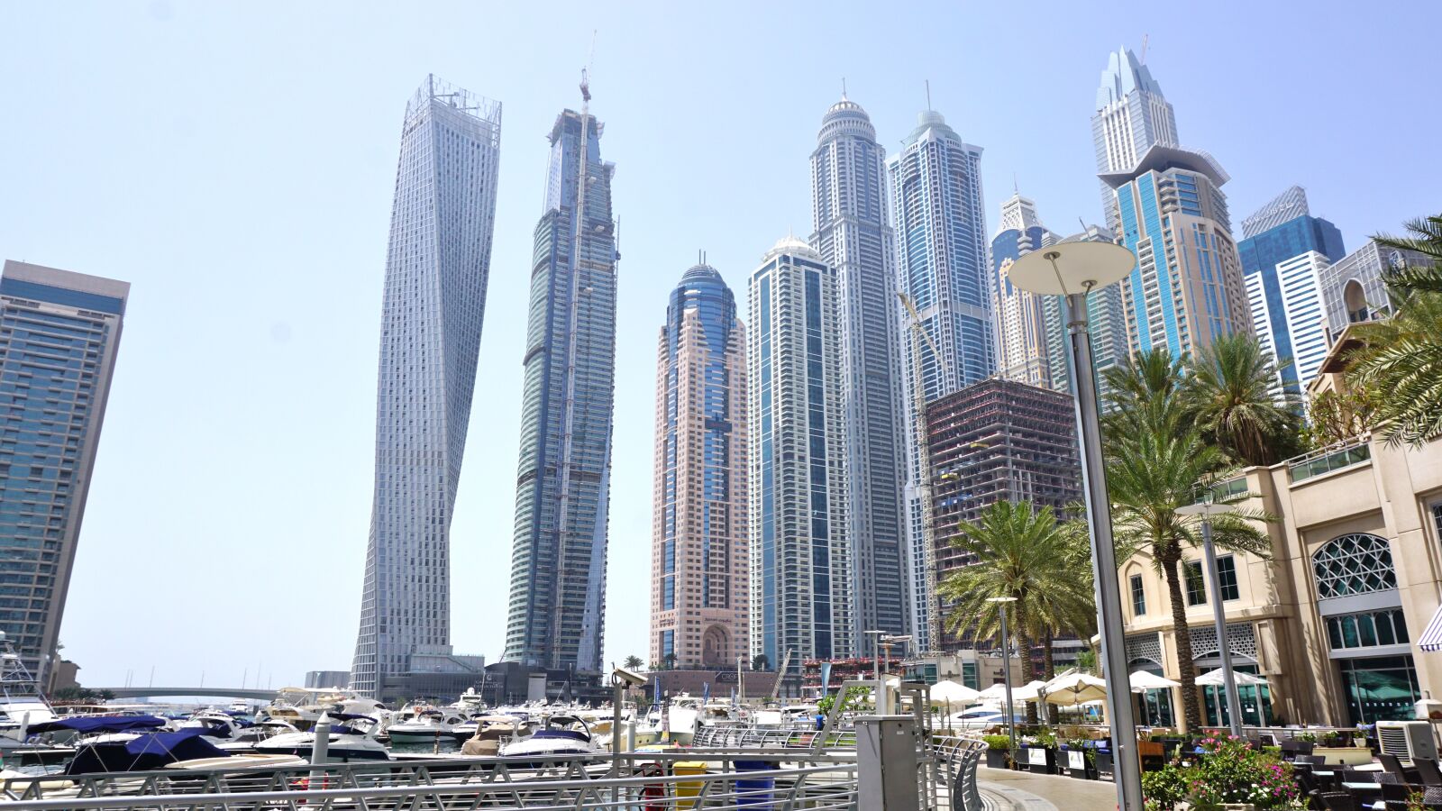 Sony a6000 sample photo. Marina, dubai, building photography