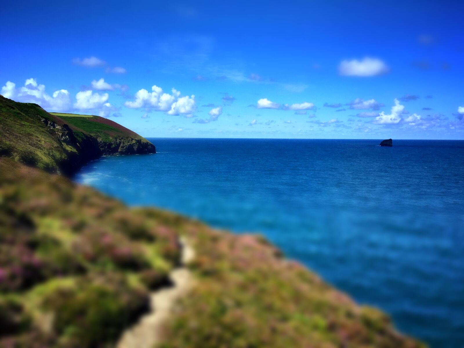 iPhone 6 Plus back camera 4.15mm f/2.2 sample photo. Cliff, sea, view photography