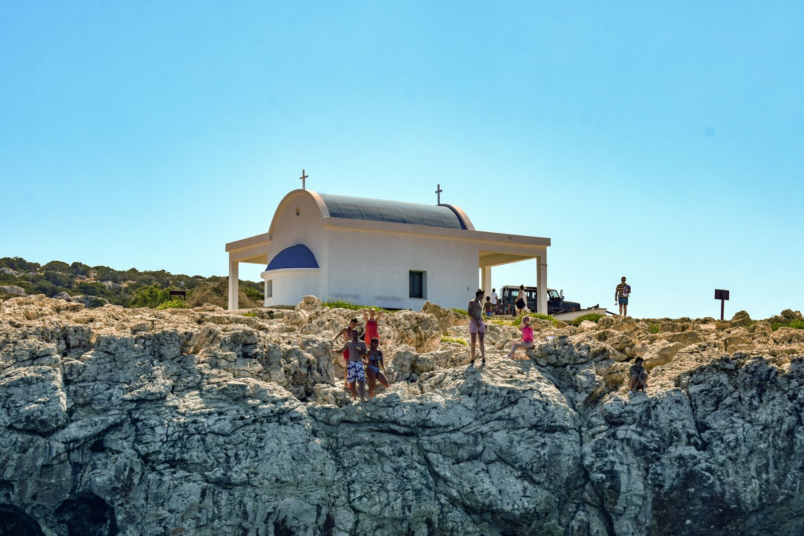 Nikon D3300 sample photo. Church, cliff, rocky photography