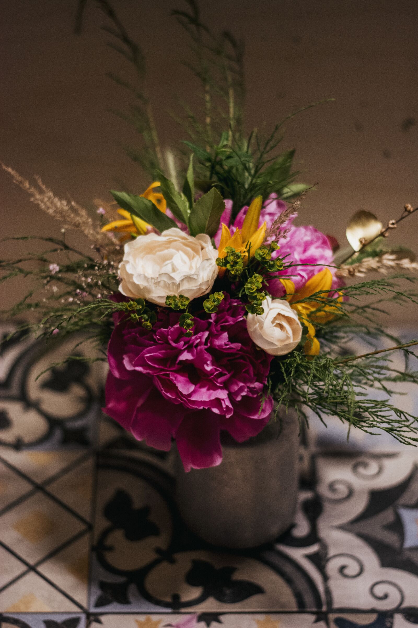 Nikon D5200 sample photo. Bouquet, flowers, vintage photography