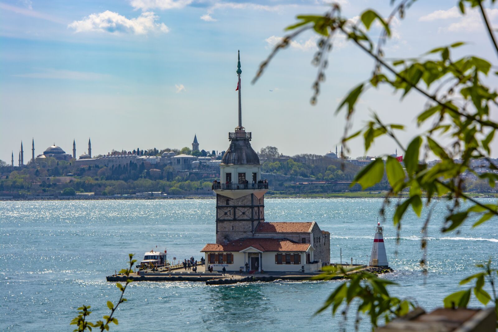Nikon D5200 sample photo. Istanbul, the maiden's tower photography
