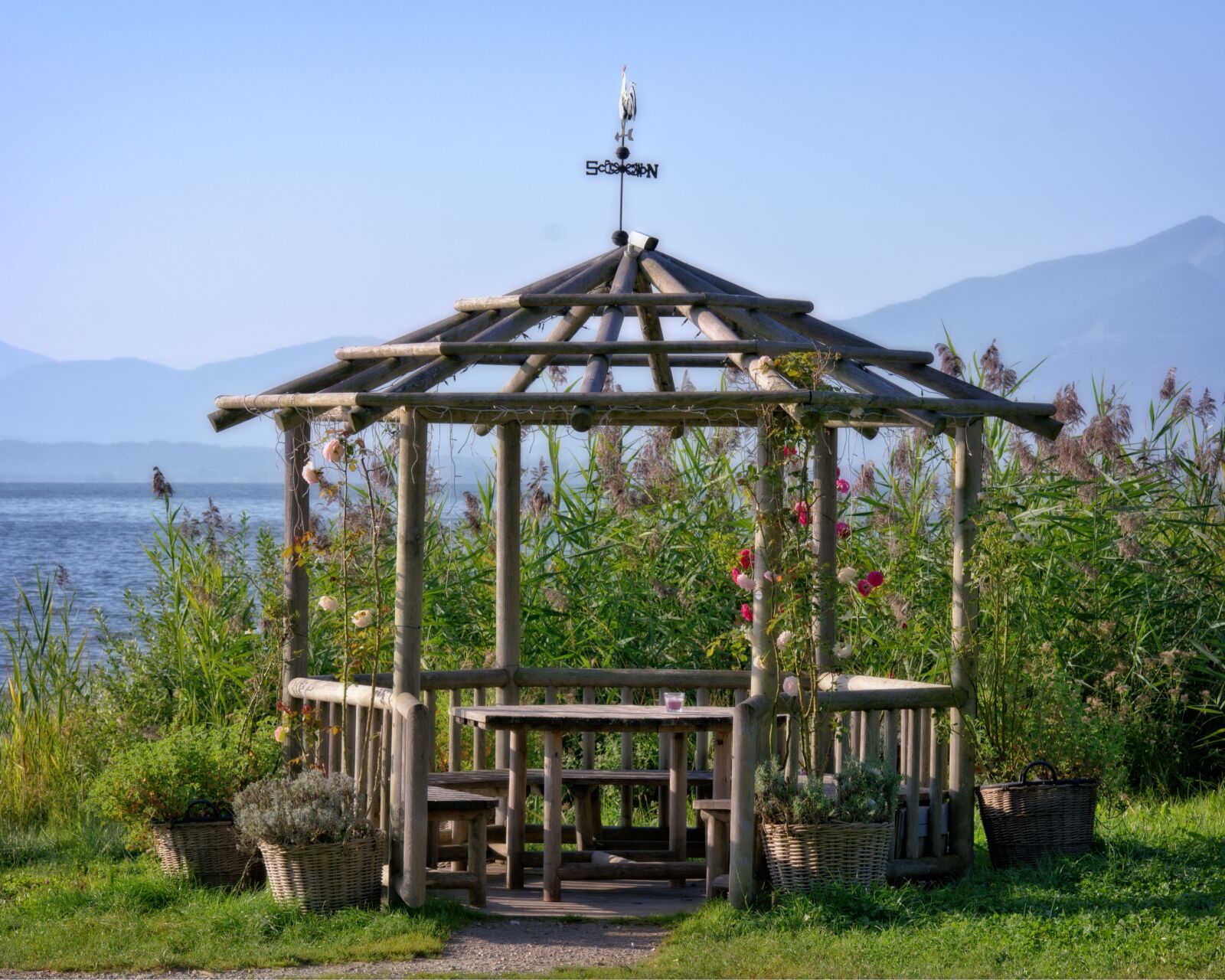 Nikon D7100 sample photo. Gazebo, bower, garden pavilion photography