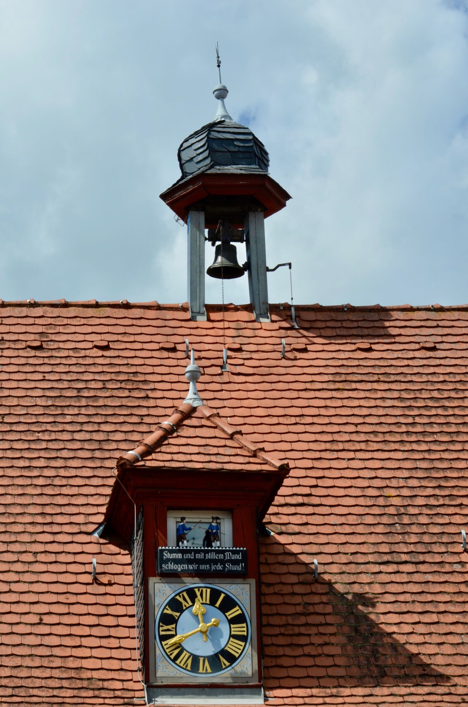 Nikon D5100 sample photo. Bell tower, clock, roof photography