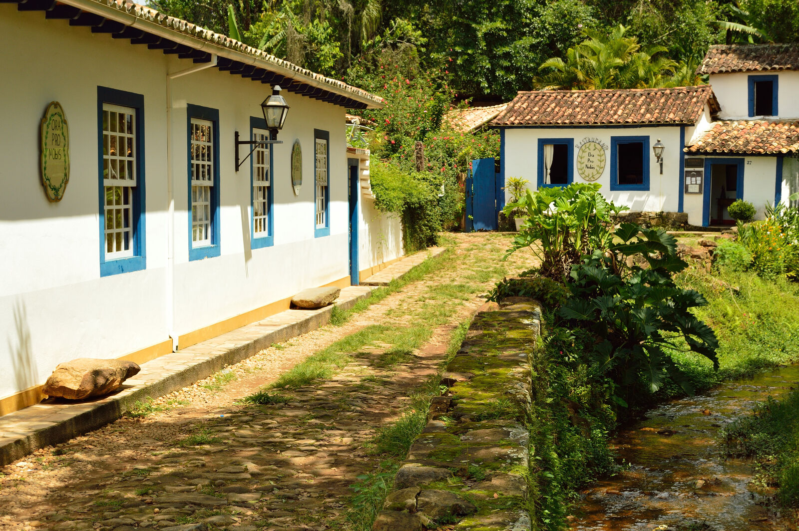 Nikon D3200 sample photo. Alley, houses, town photography
