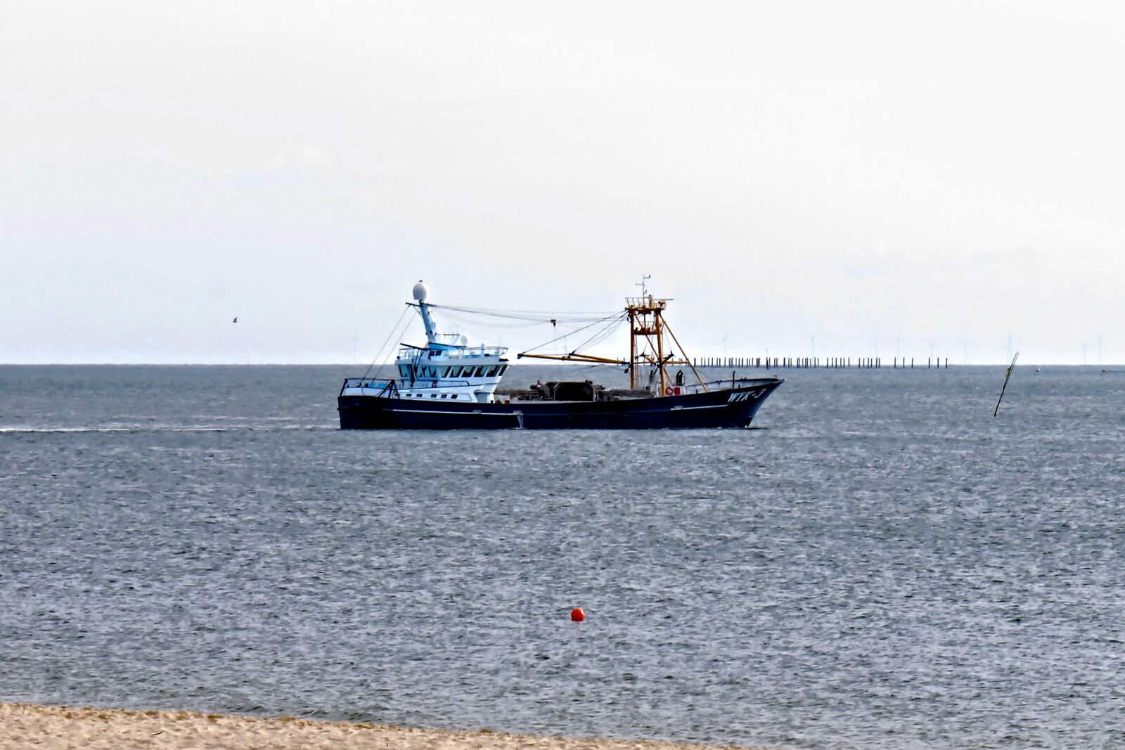 Canon PowerShot SX710 HS sample photo. Sea, north sea, boat photography