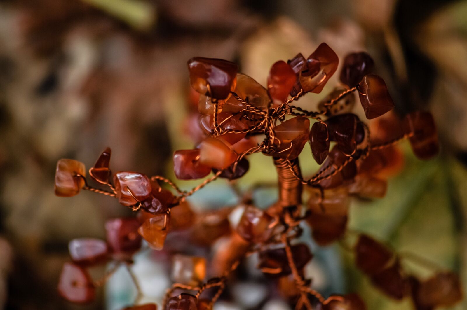 Nikon D90 sample photo. Gems, jewels, wire photography