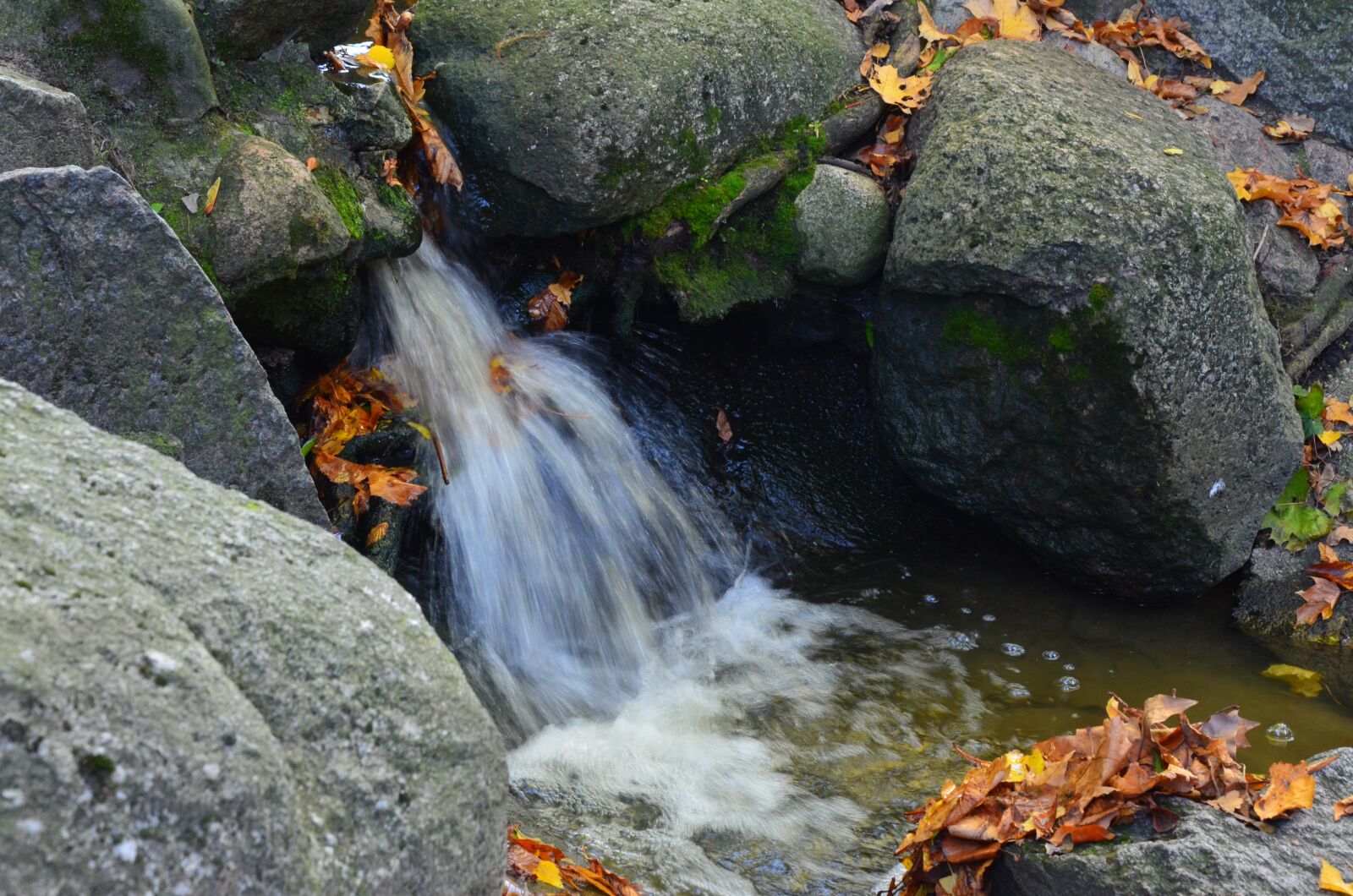 Nikon D5100 sample photo. Stream, water, waterfall photography