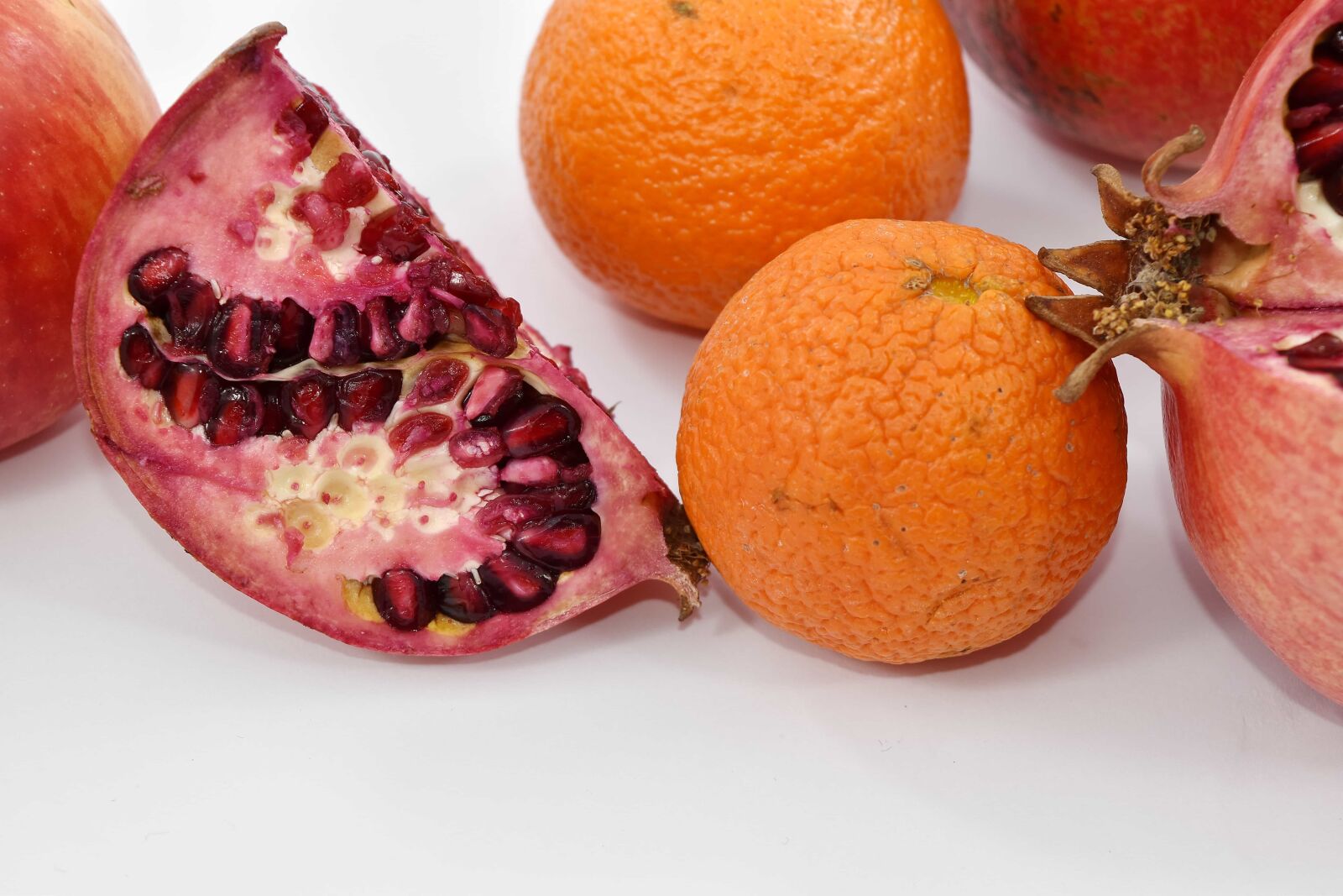 Nikon D5500 sample photo. Cross section, fruit, mandarin photography