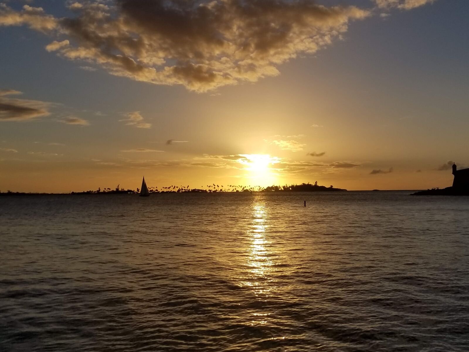 Samsung Galaxy S8+ sample photo. Sunset, san juan, landscape photography