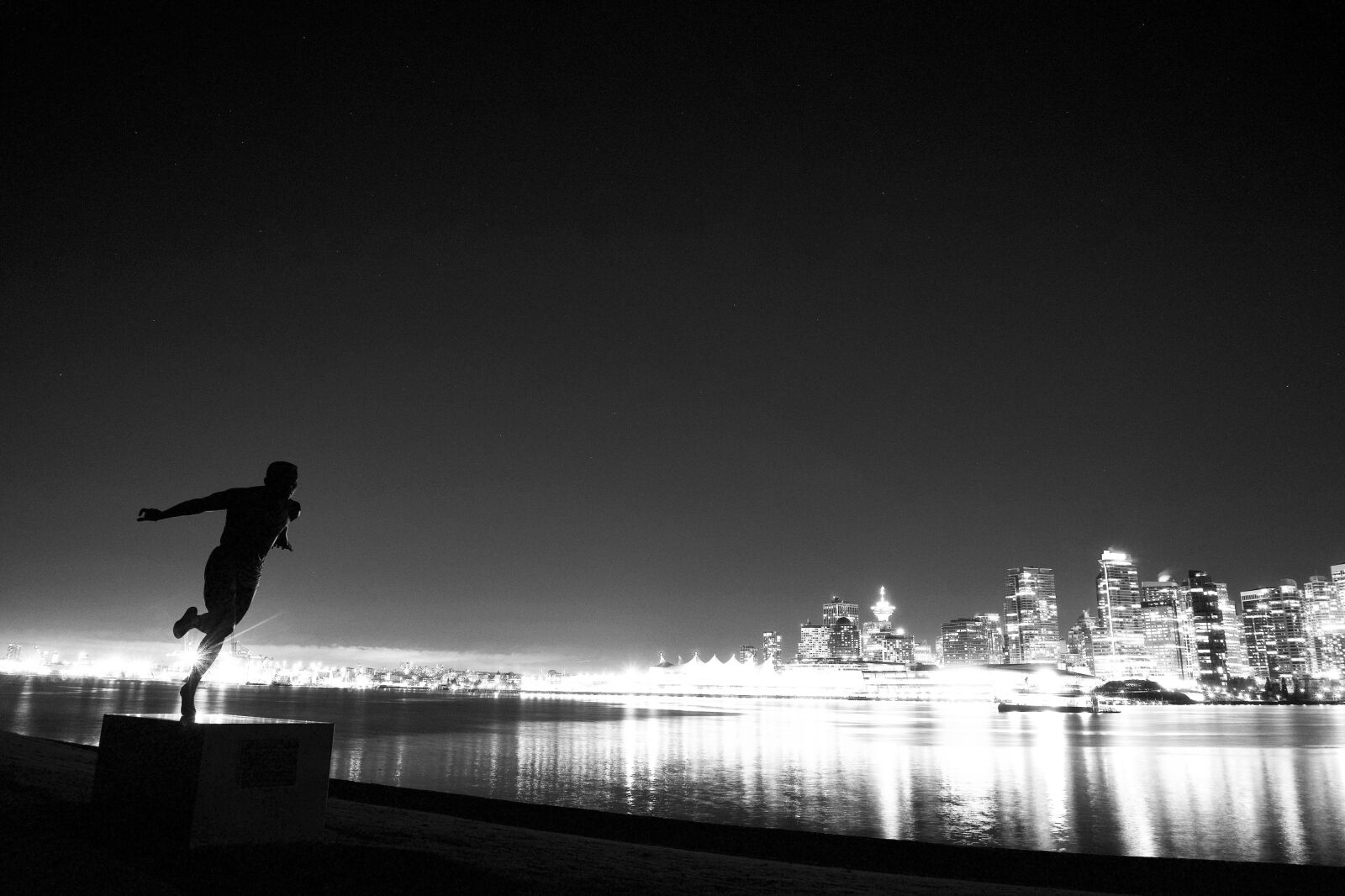 Sony a6000 sample photo. Night, city, vancouver photography
