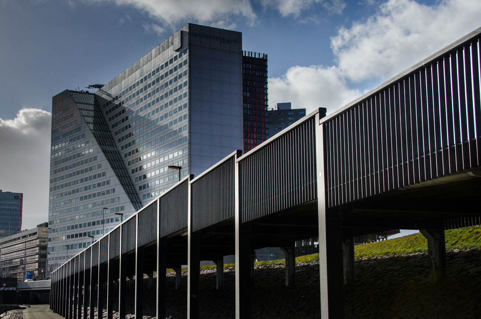 Nikon D7000 sample photo. Administration, bank, blue, building photography