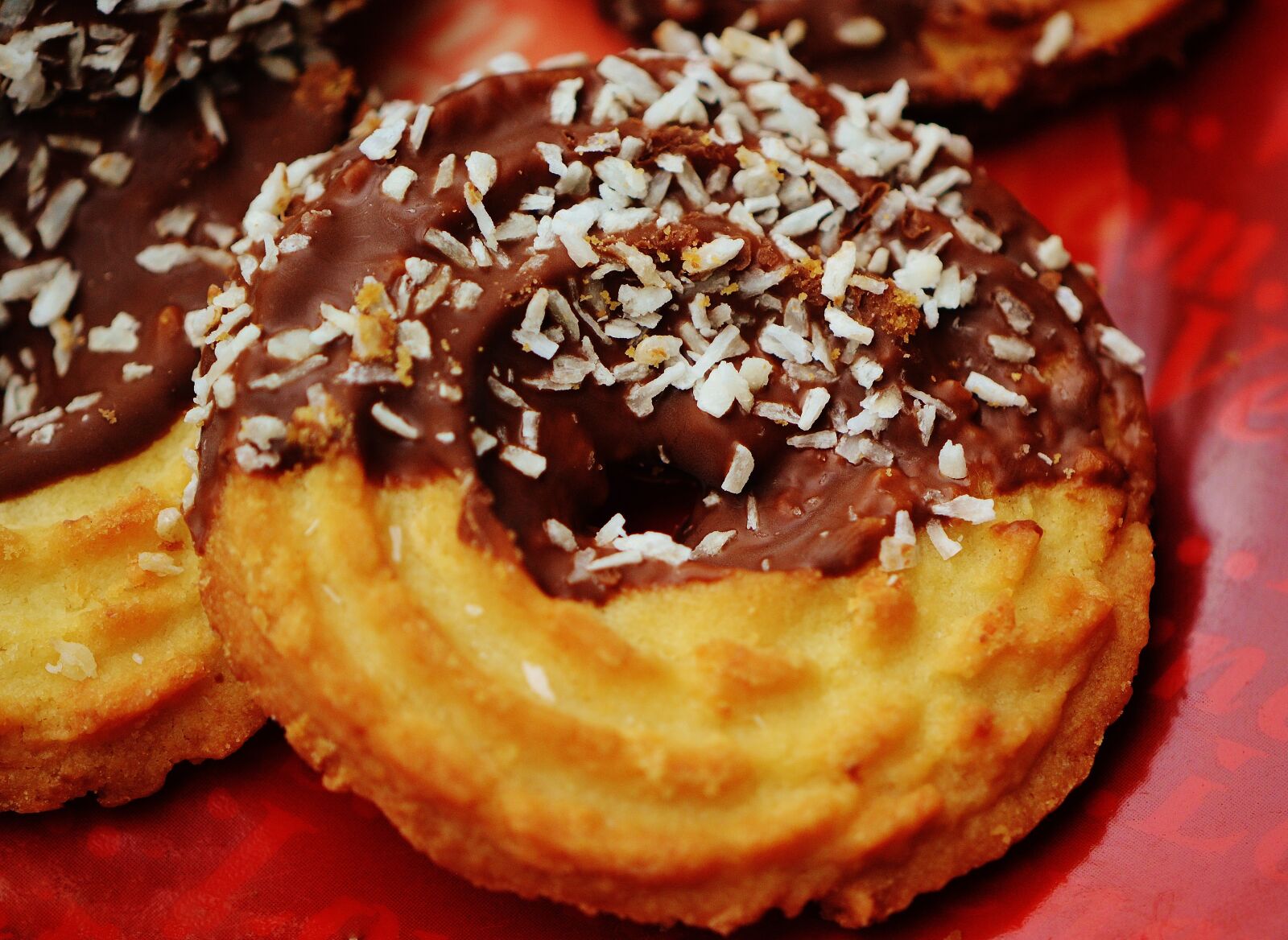 Nikon D3200 sample photo. Cookies, pastries, chocolate photography