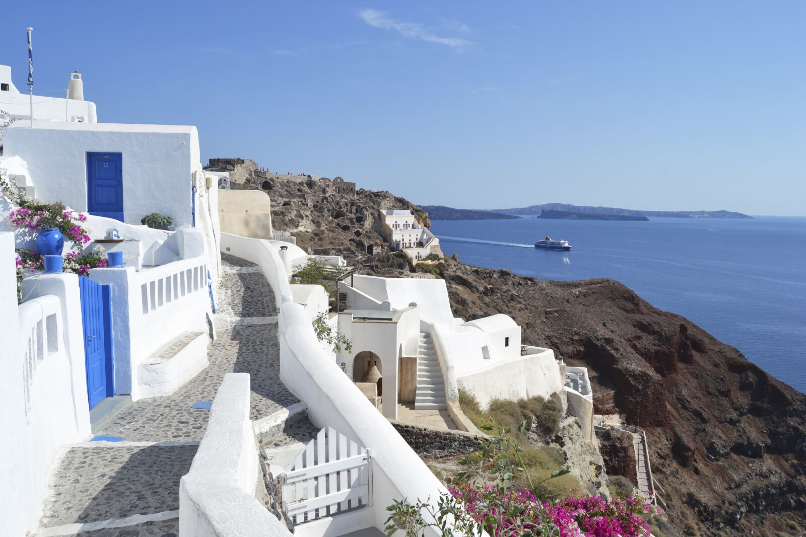 Nikon D3100 sample photo. Santorini, greece, sea photography
