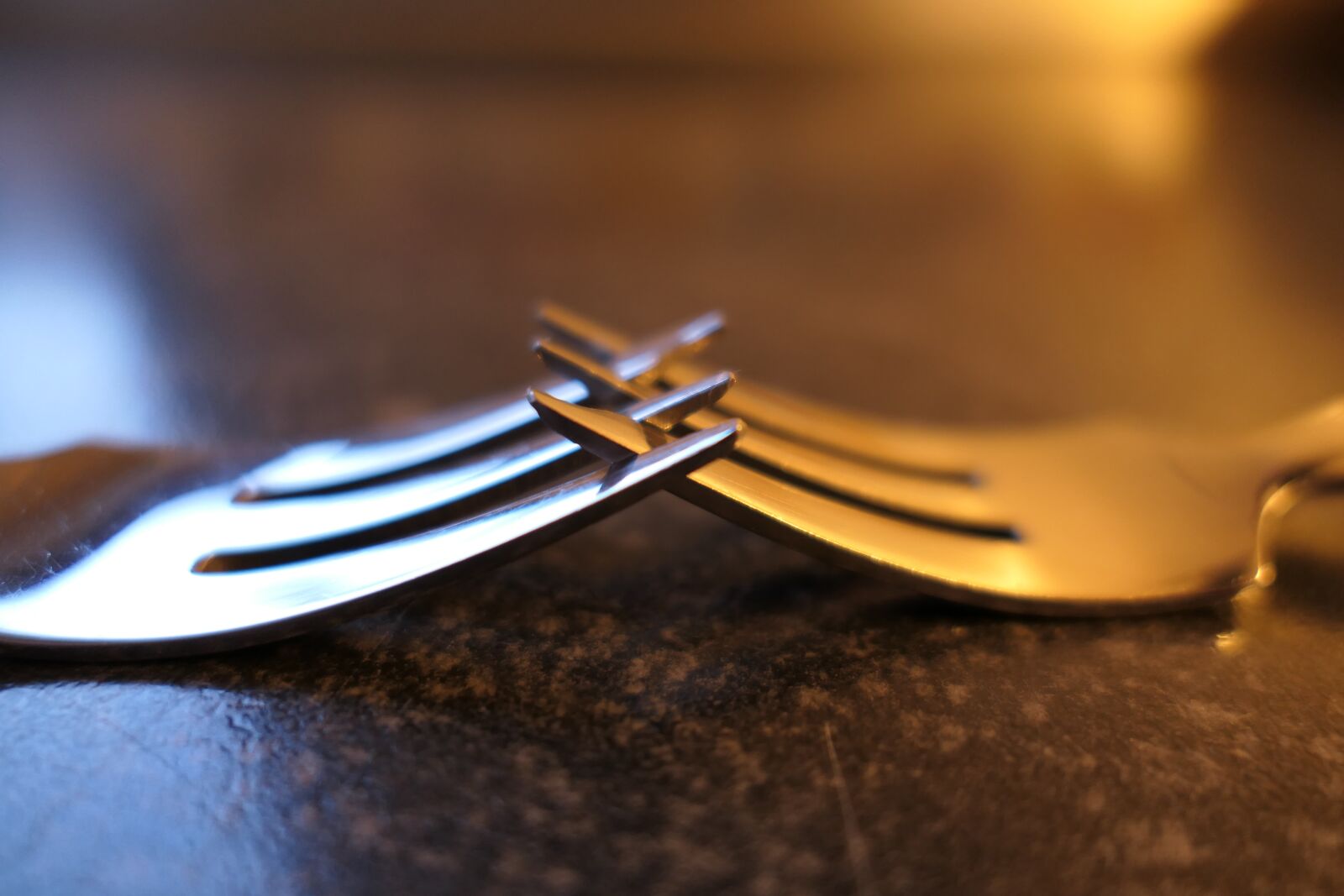 Panasonic Lumix DMC-LX10 (Lumix DMC-LX15) sample photo. Fork, cake fork, cutlery photography