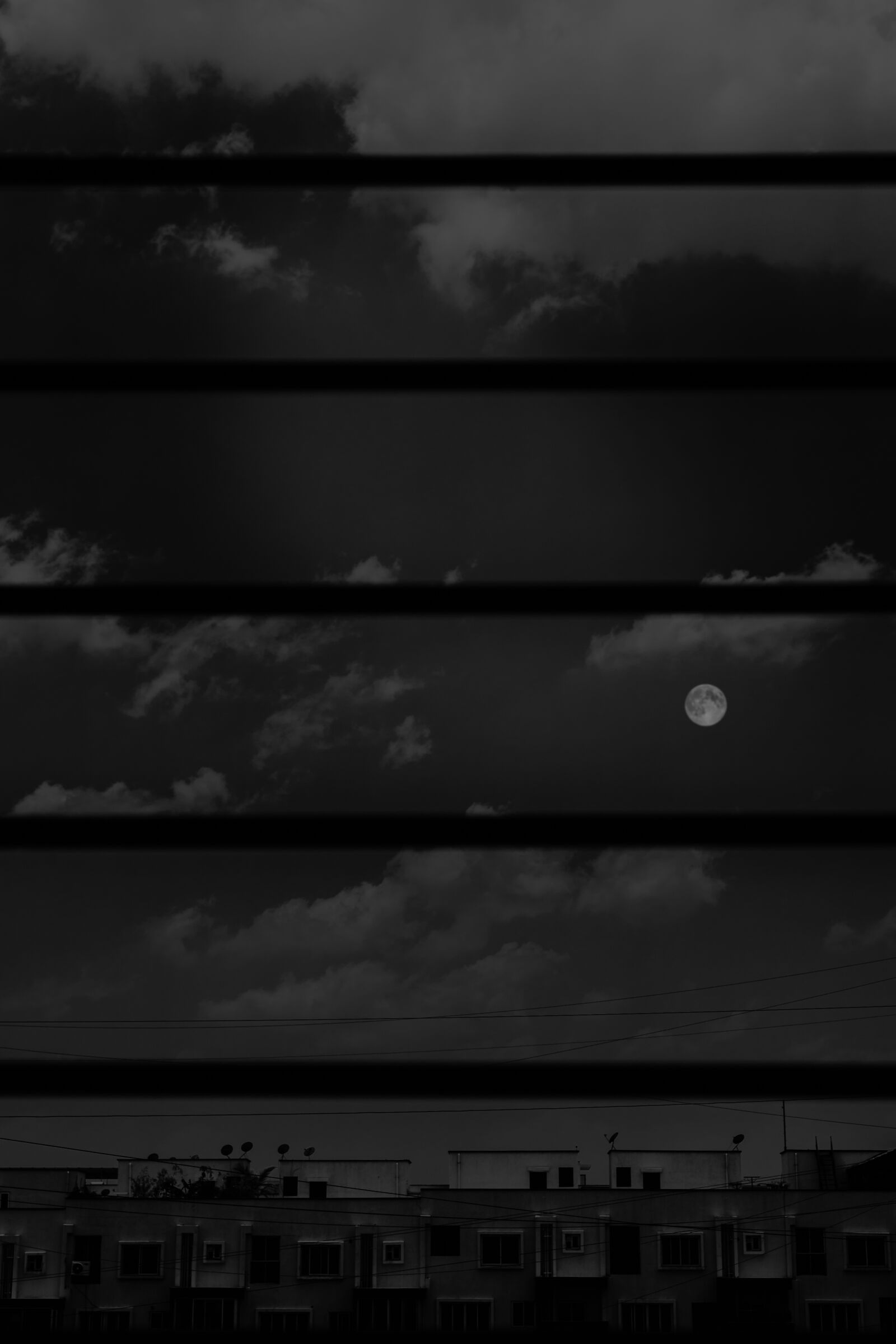 Nikon D5200 sample photo. Moon, landscape, night photography